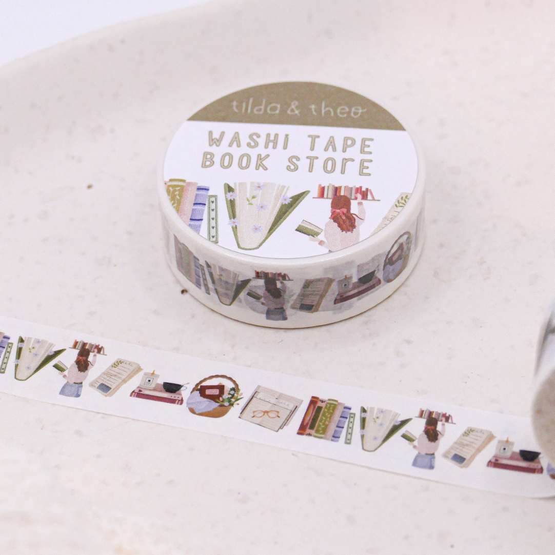 Washi Tape Lesen Bücher
