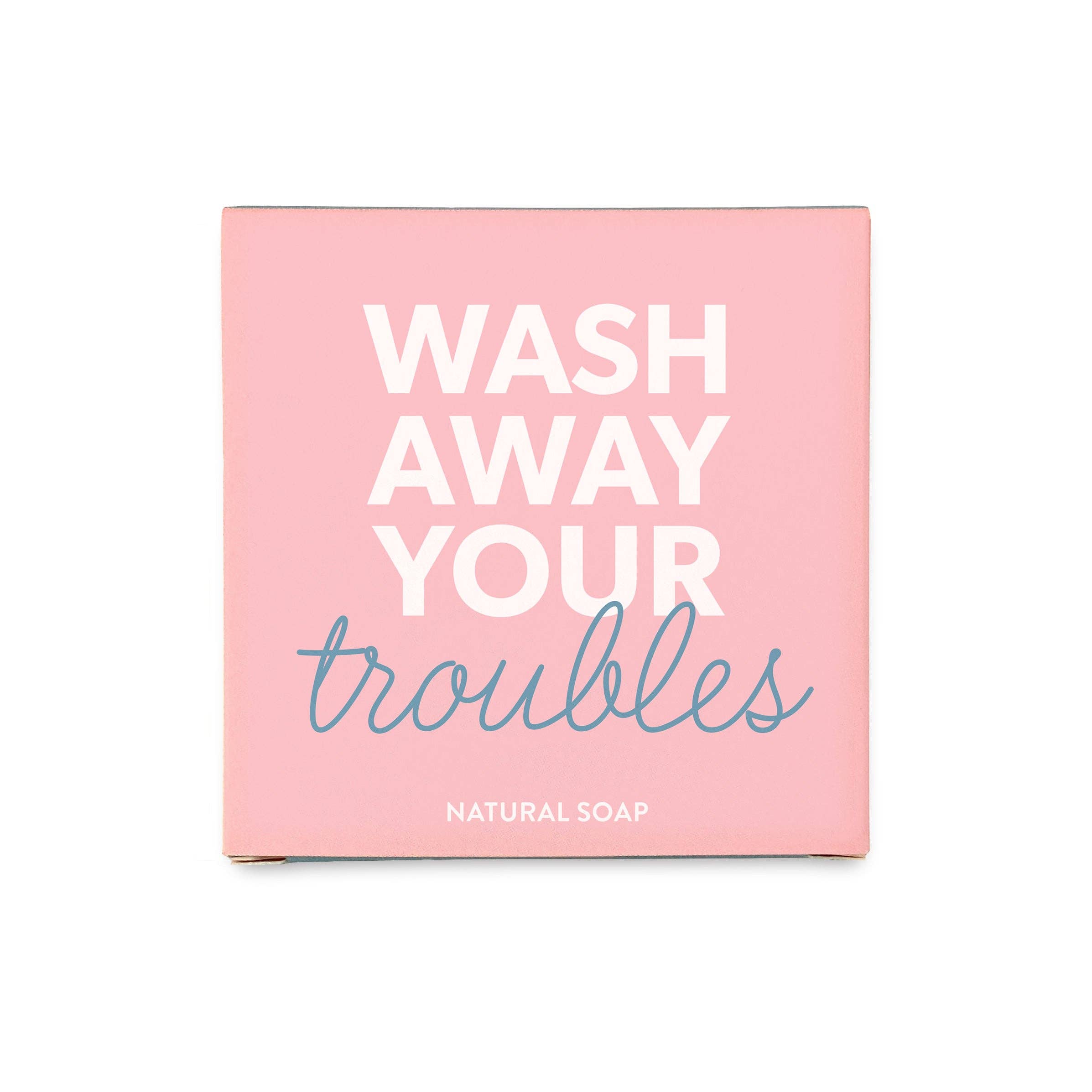 Geschenkseife Wash away your troubles - Statement-Seife