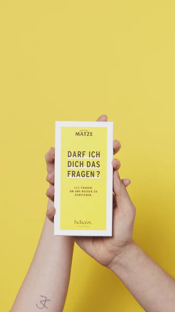 Kartenset, Darf ich dich was fragen?