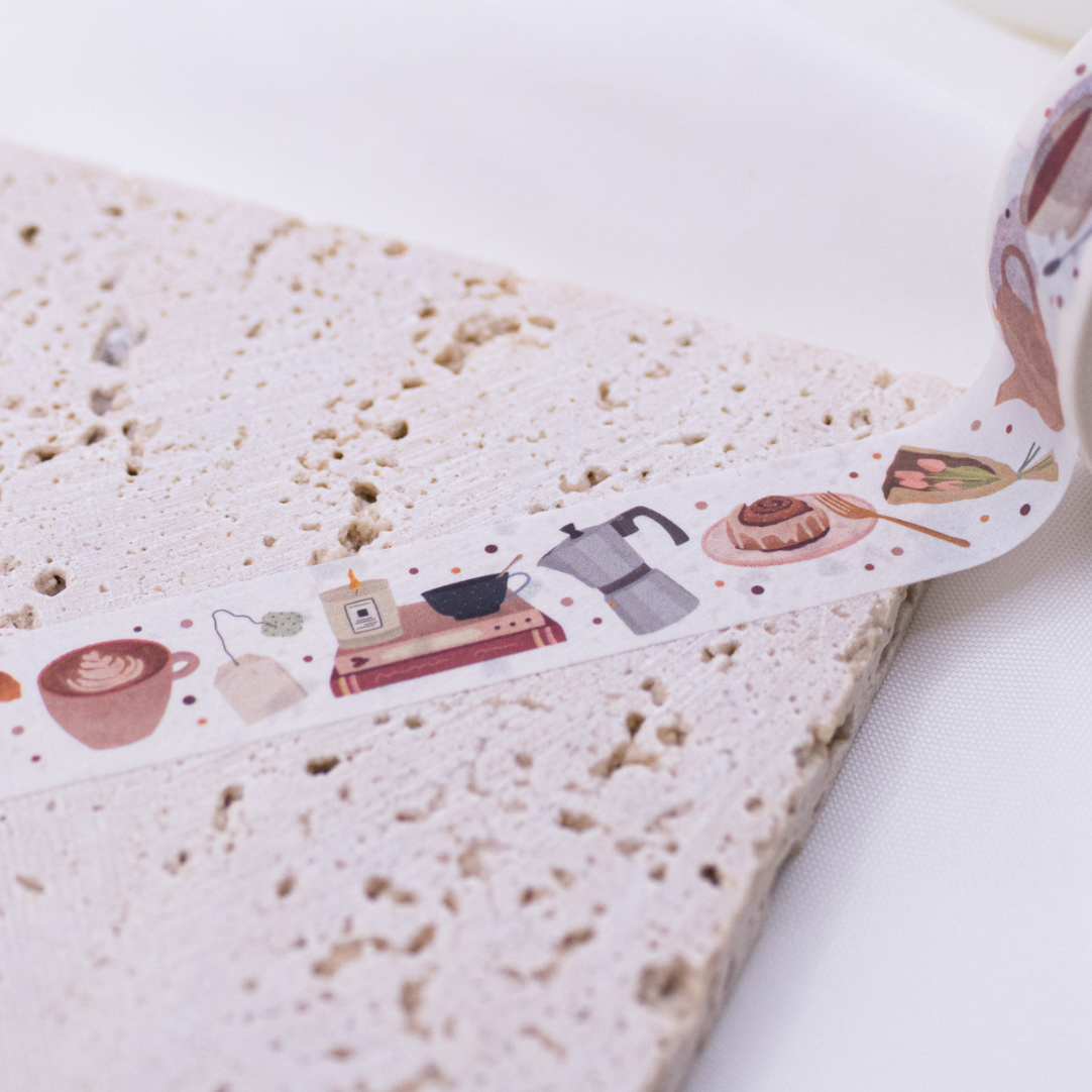 Washi Tape Frühstück