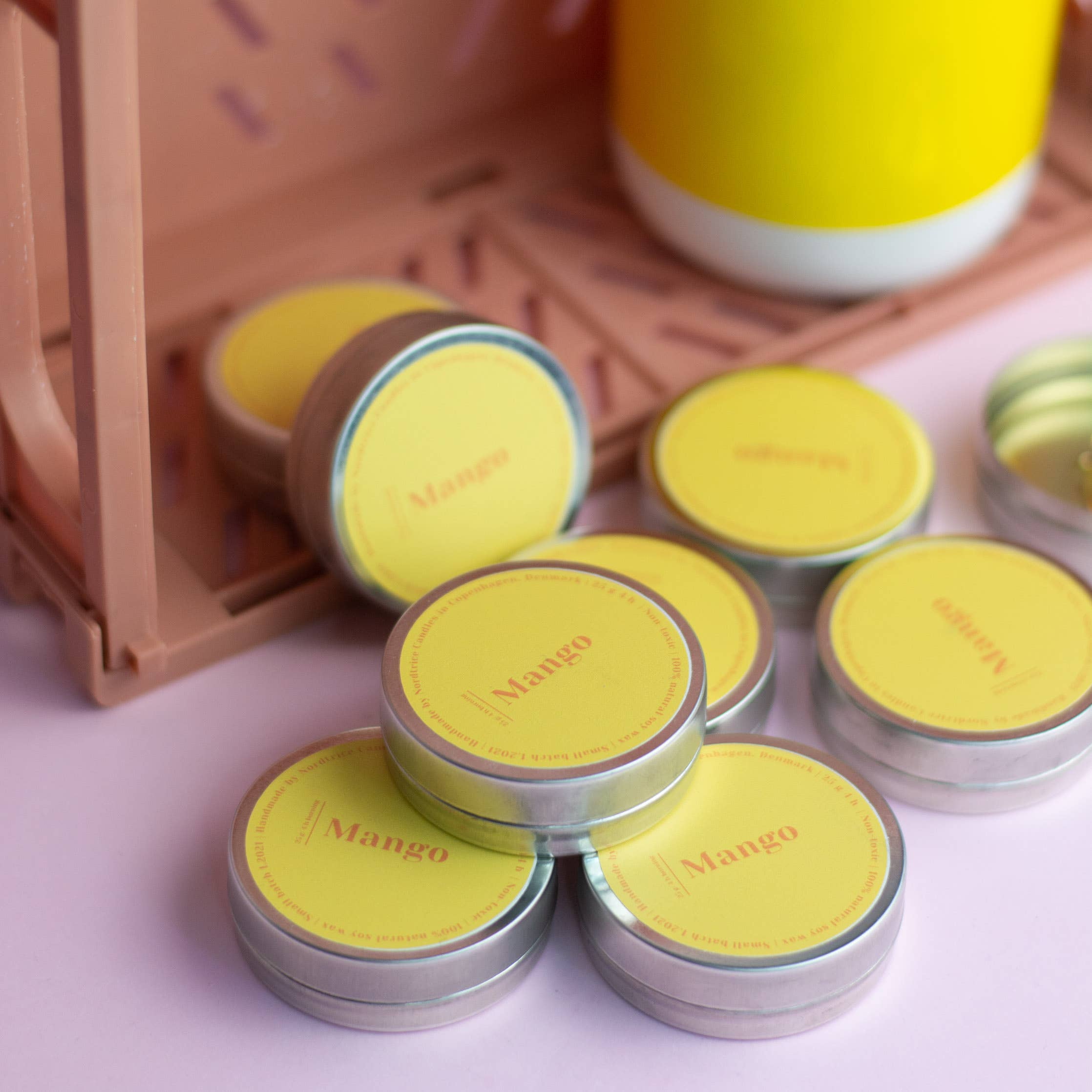 Mini-Duftkerzen, Mango