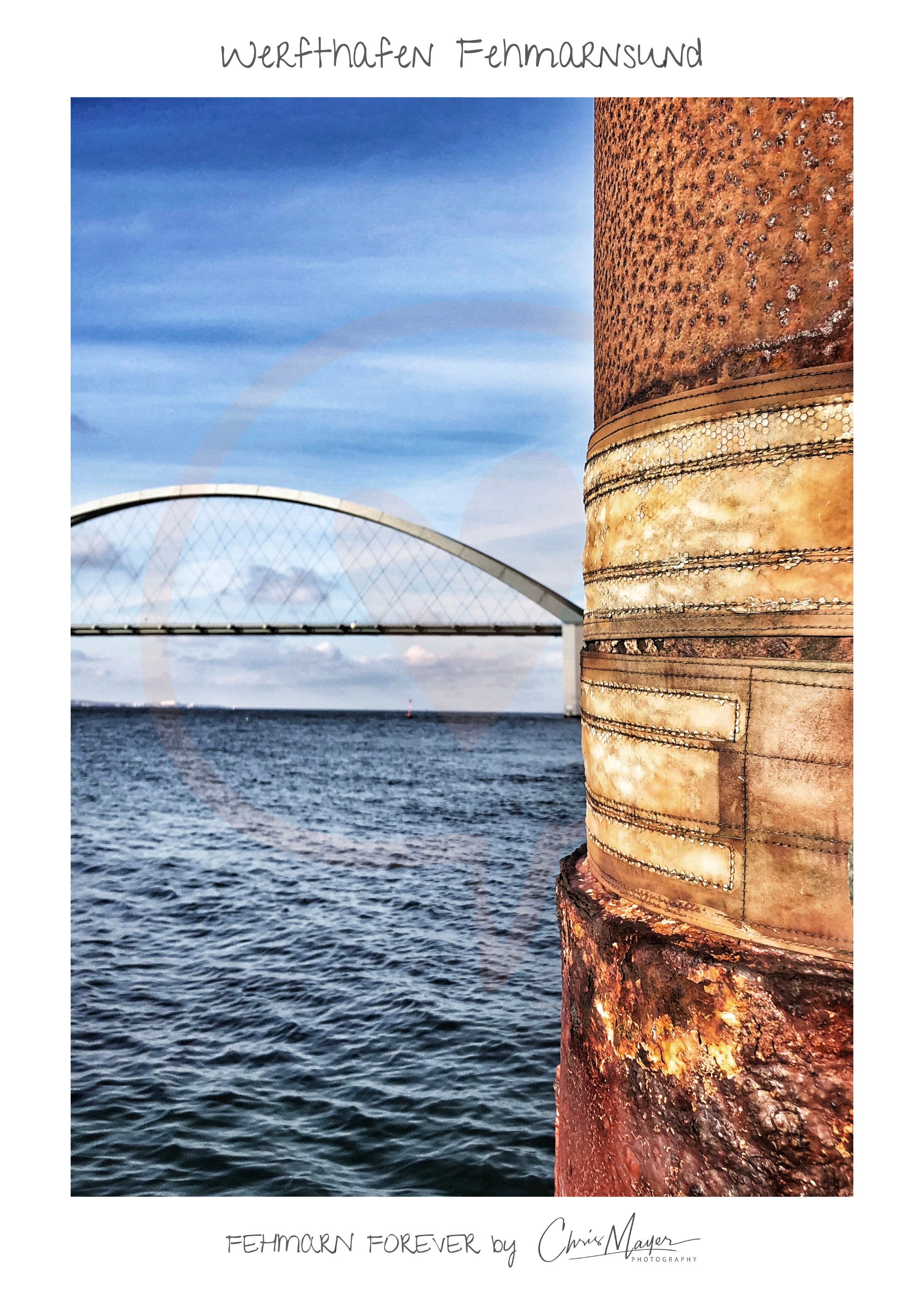 Poster Limited Edition "Fehmarn Forever", verschiedene Motiven, 50 x 70 cm Hochformat