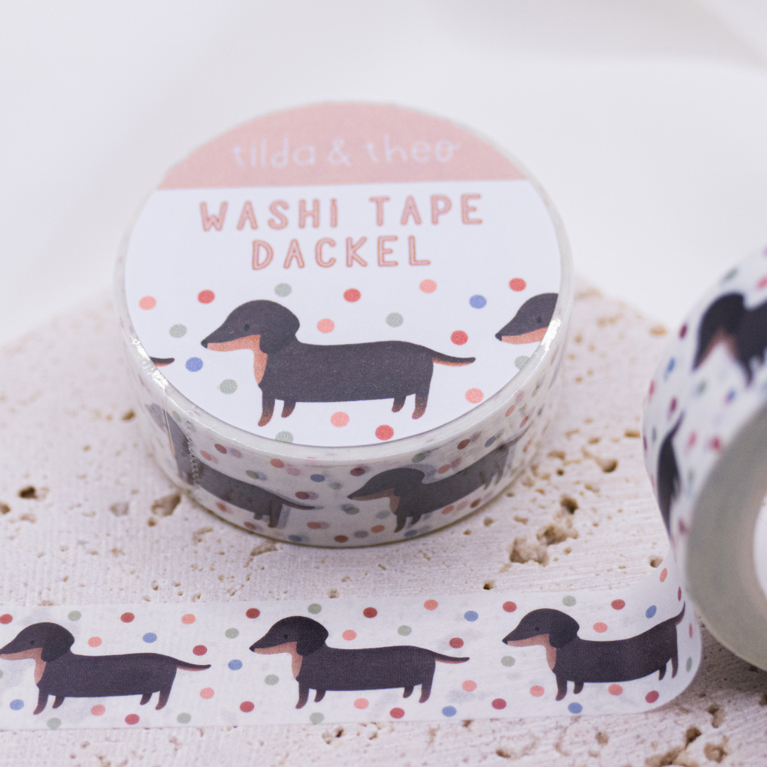 Washi Tape Dackel