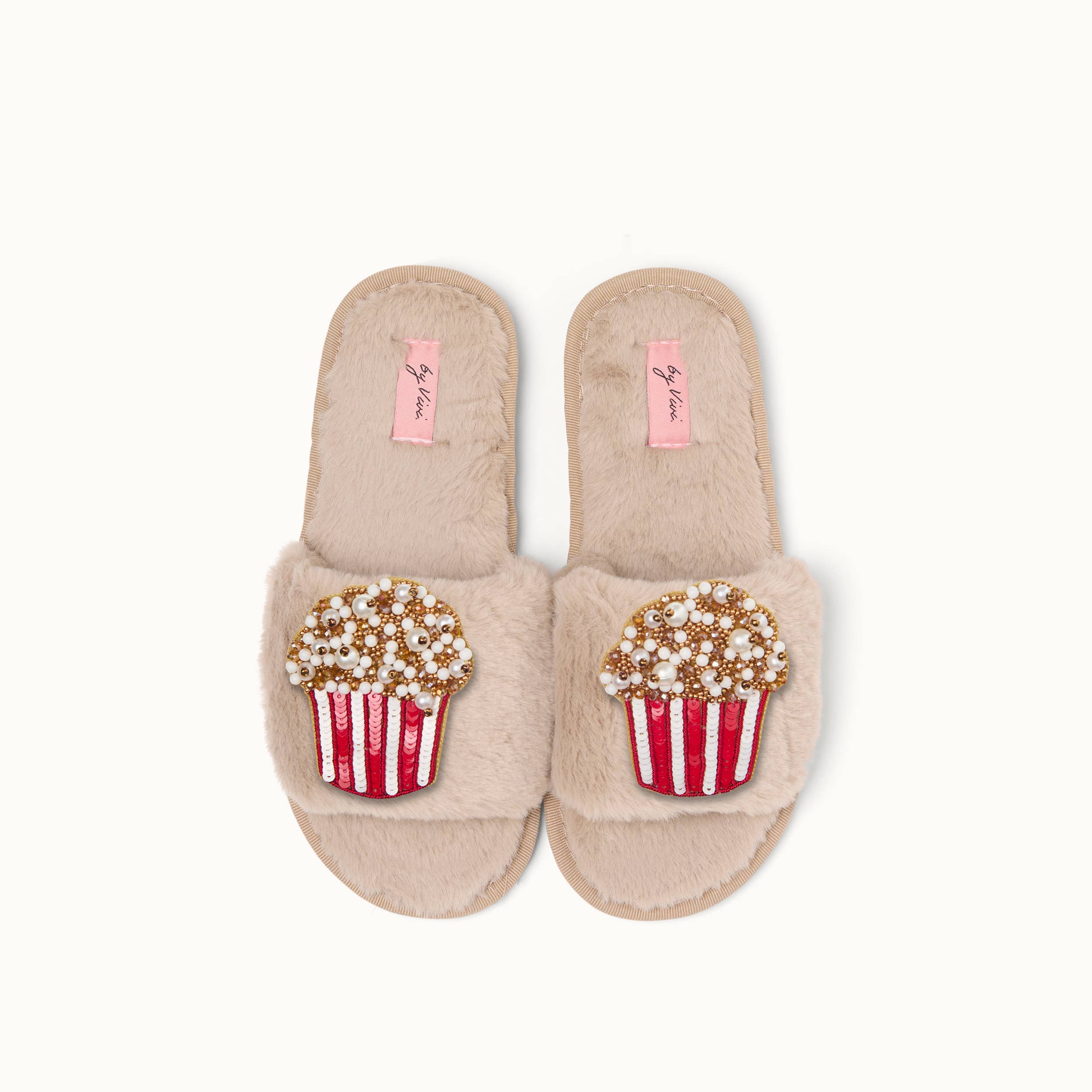 Brosche Popcorn
