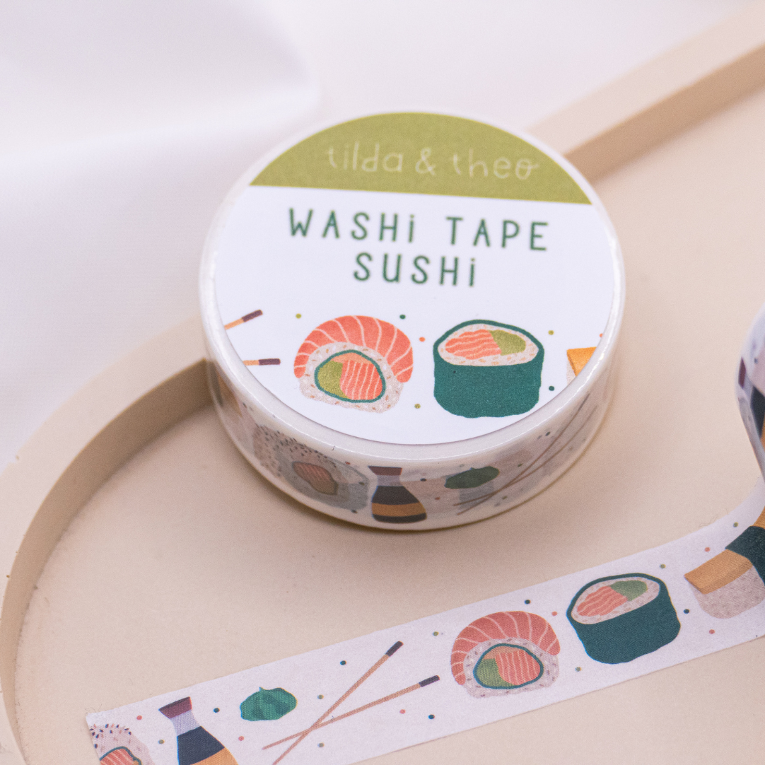 Washi Tape Sushi / Nigiri