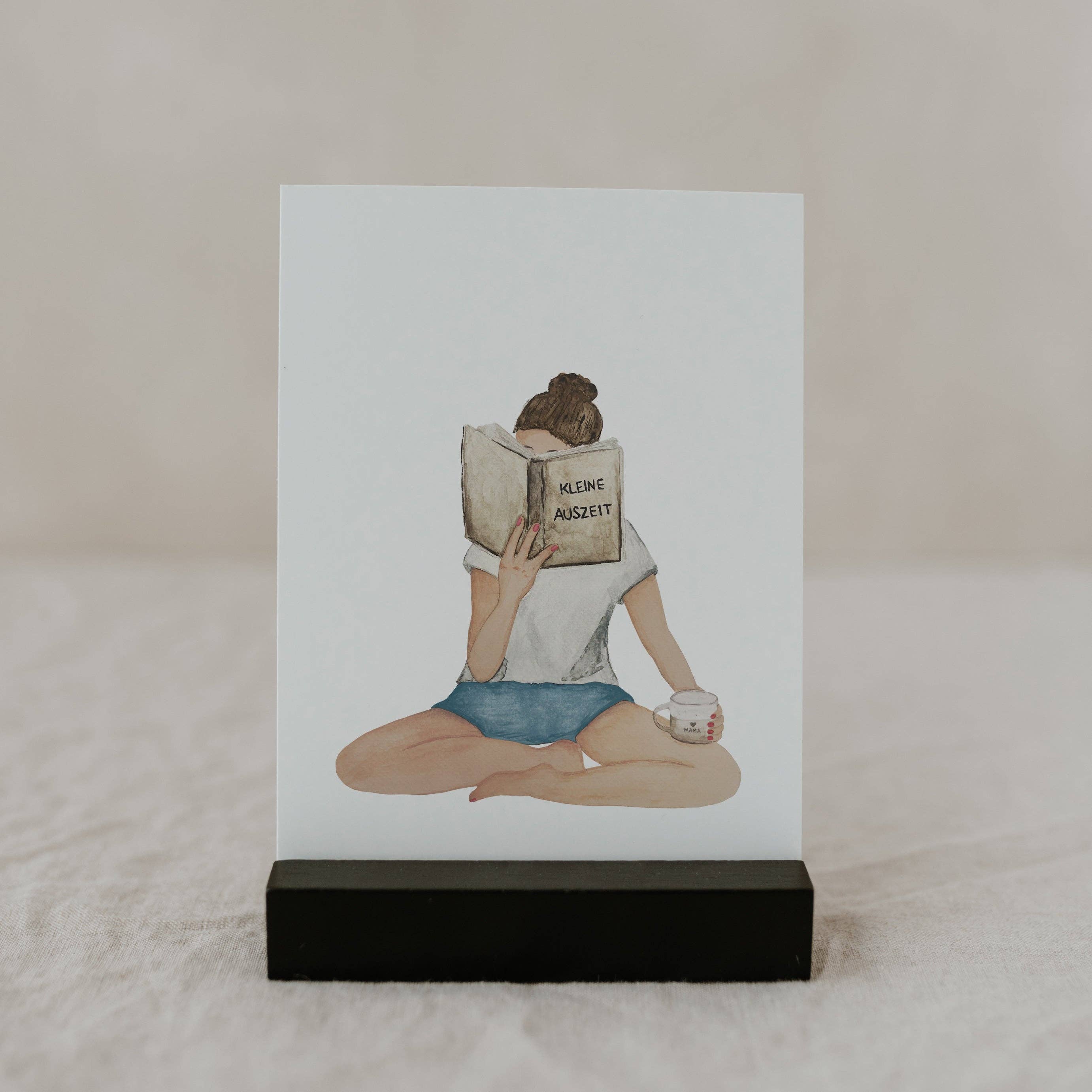 Aquarellkarte Me Time