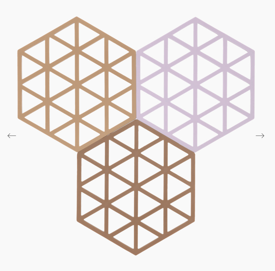 Triangel Untersetzer Sets, verschiedene Farben