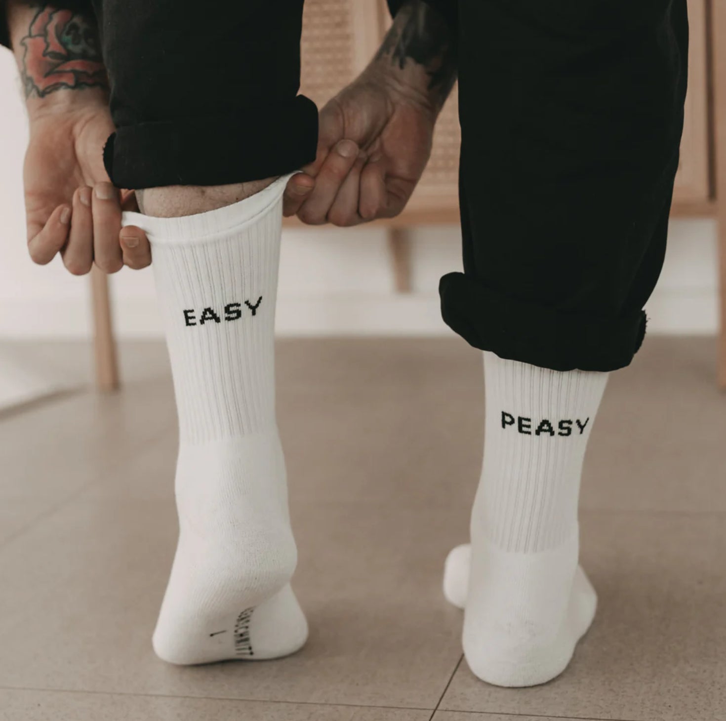 Socken mit Spruch / Motiv, verschieden