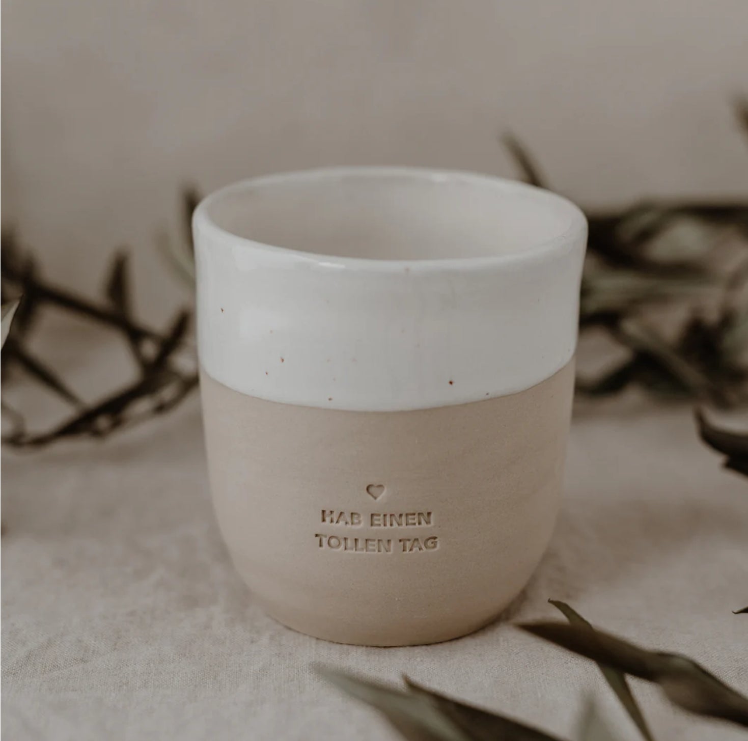 Eulenschnitt, Becher "Coffee Lover", Mama, Papa, Glücklich, Do nothing Club, Moin, Love you, metime