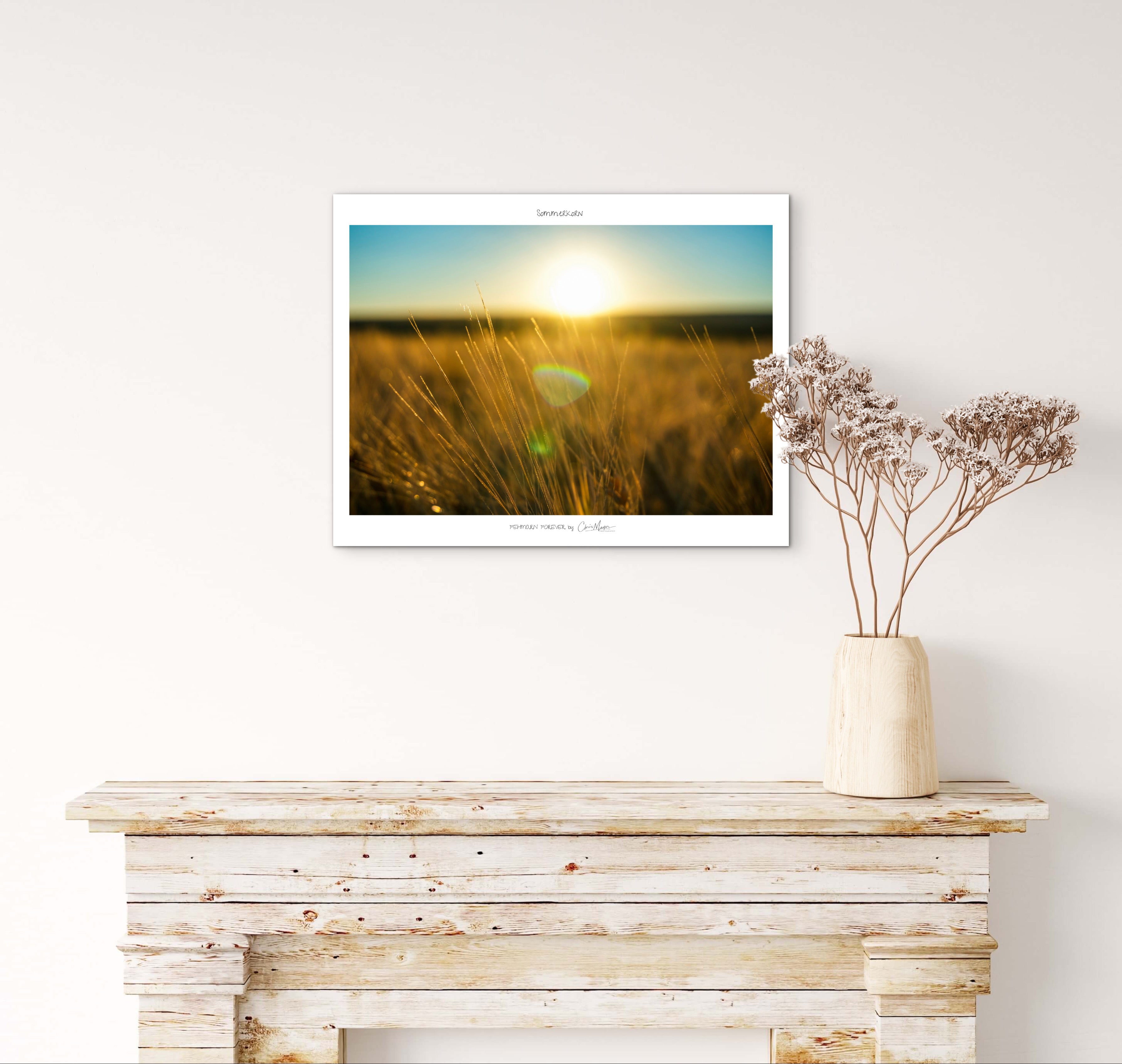 Poster Sommerkorn, verschiedene Grössen, Querformat