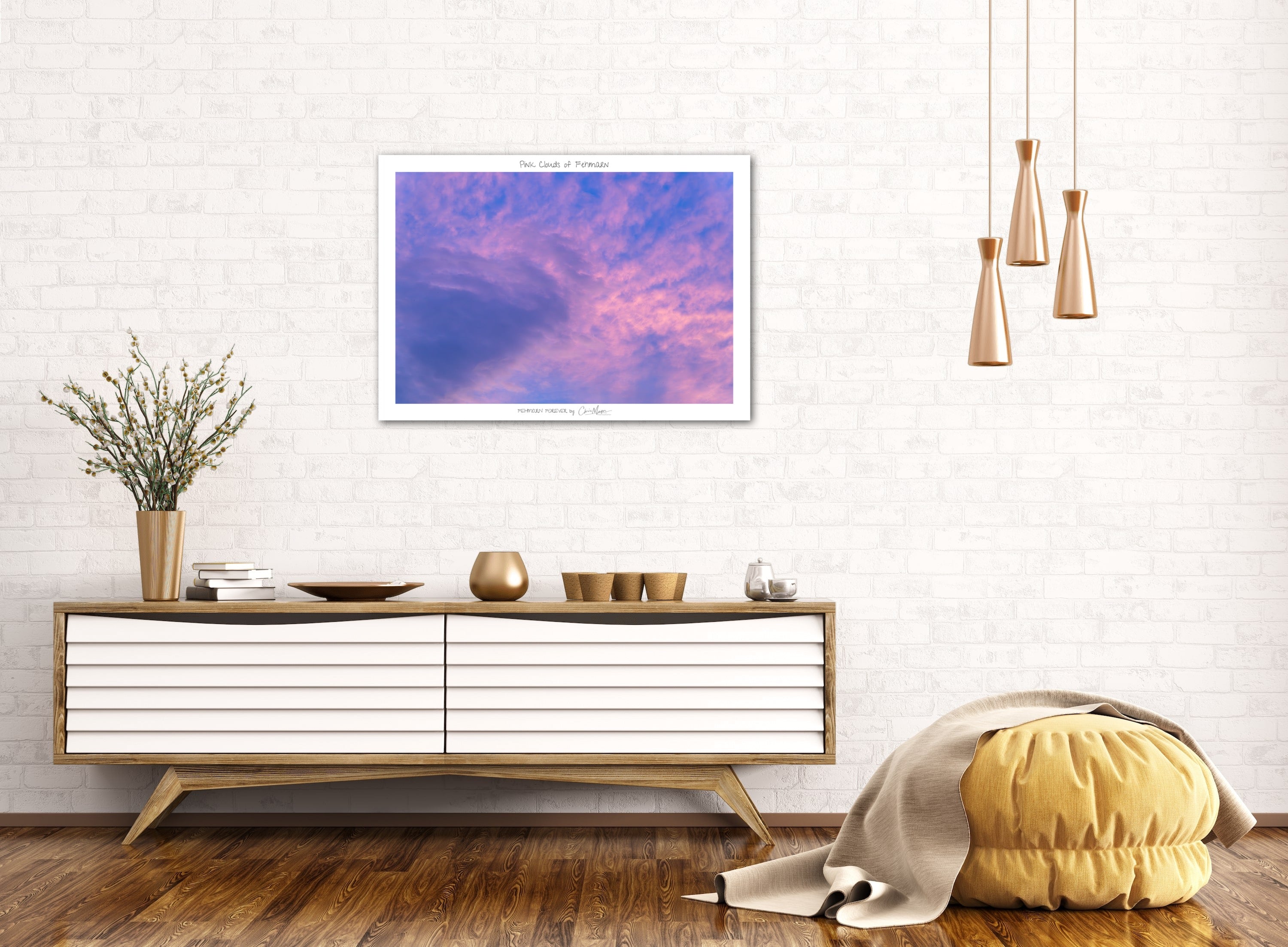 PINK CLOUDS OF FEHMARN - Poster - FF, Querformat