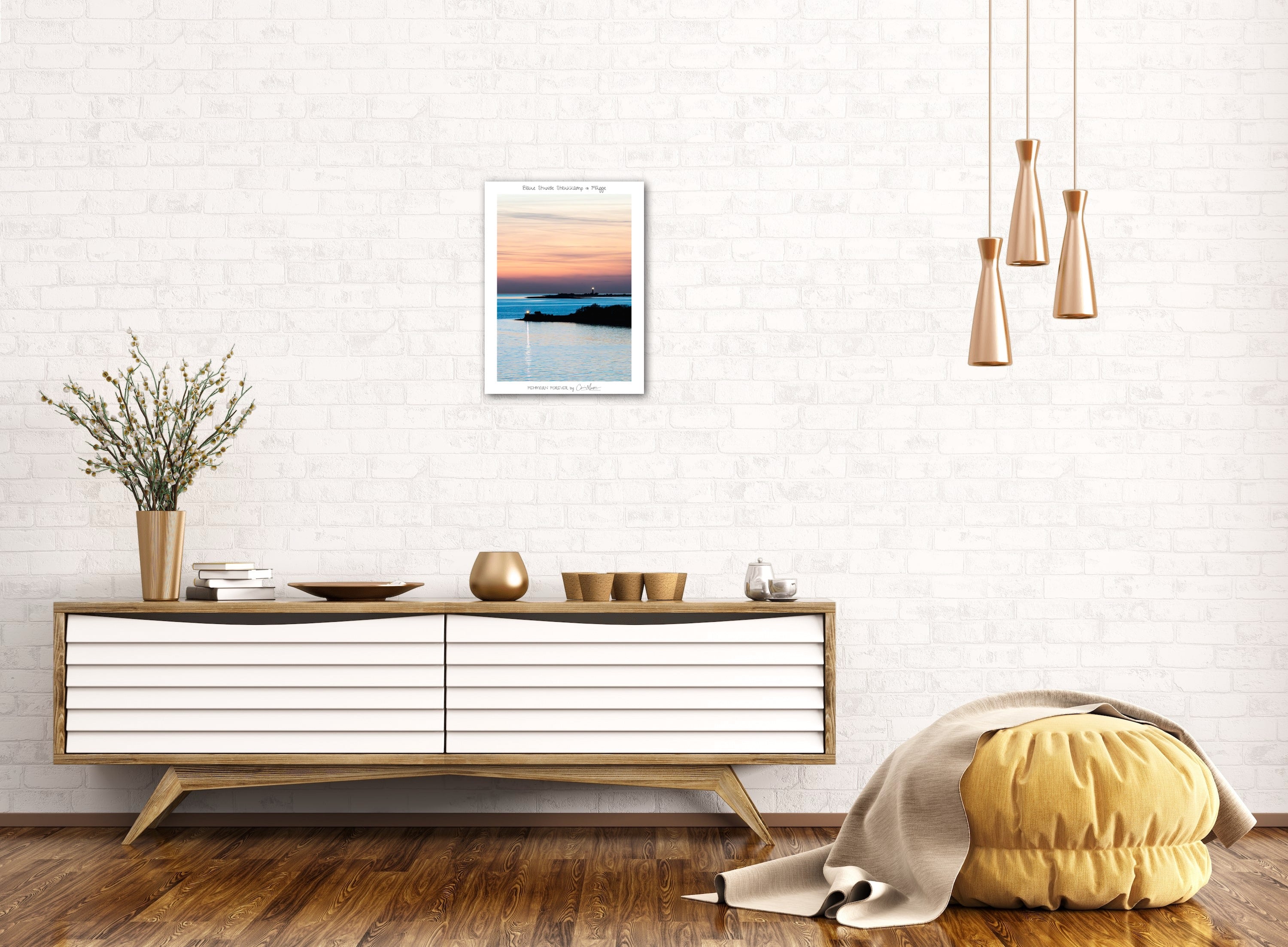 Blaue Stunde Stuckkamp & Flügge, verschiedene Grössen Hochformat