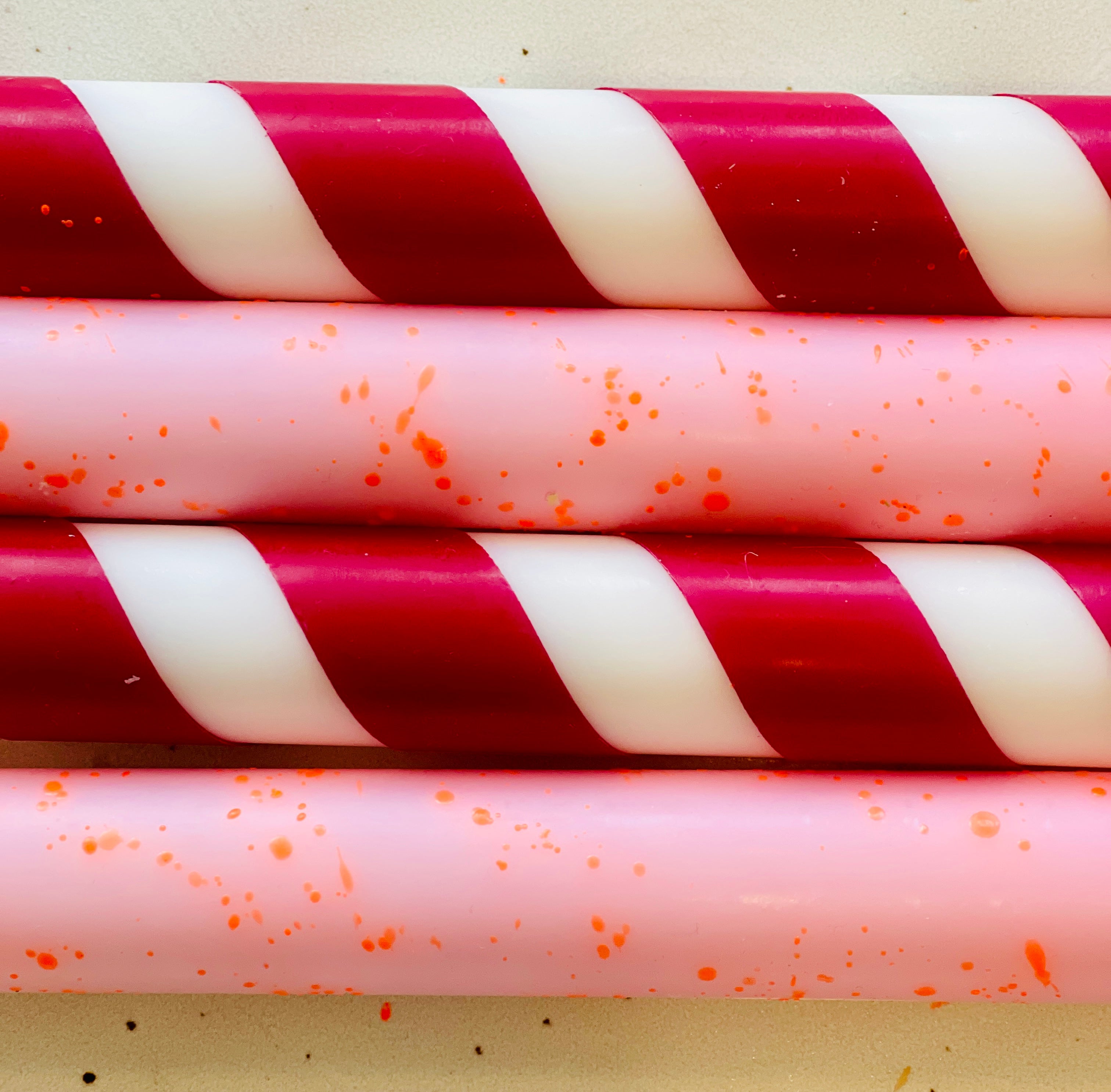 Winterkerzen, verschiedene Farben, Stückpreis