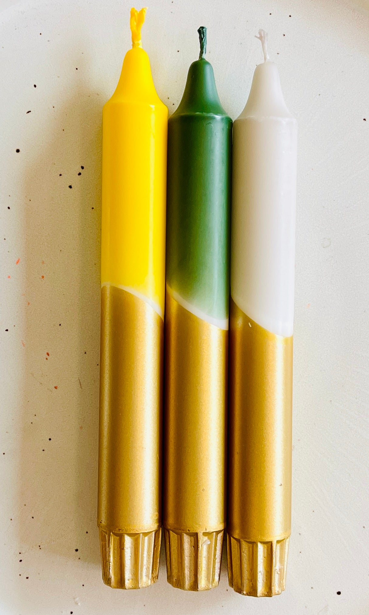 Winterkerzen, verschiedene Farben, Stückpreis