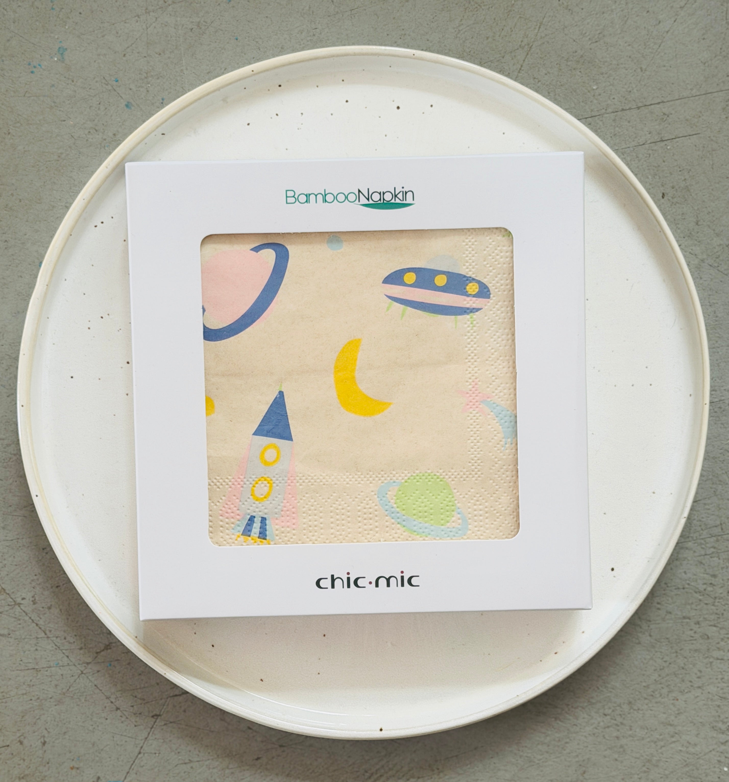 Servietten, verschiedene Muster