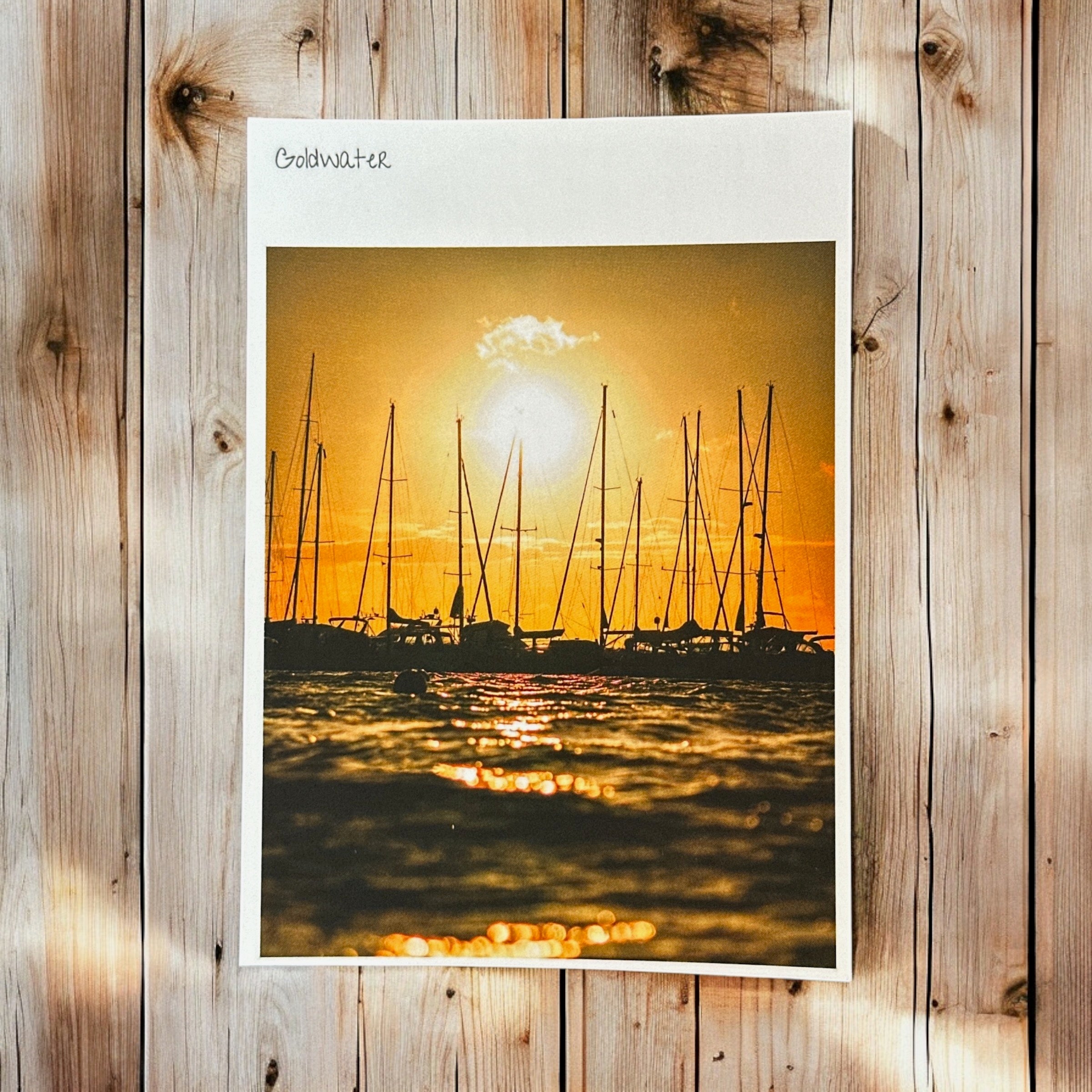 Postkarte "Goldwater"