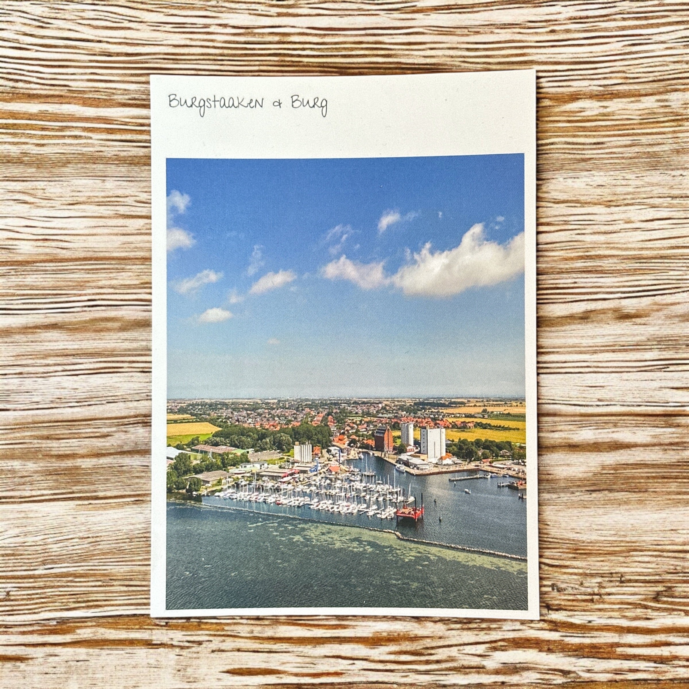 Postkarte "Burgstaaken & Burg"