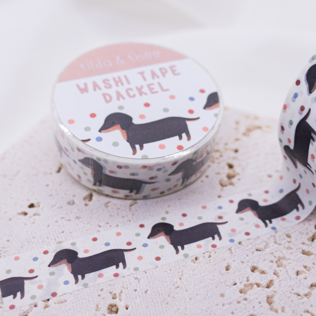 Washi Tape Dackel