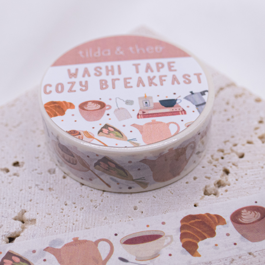 Washi Tape Frühstück