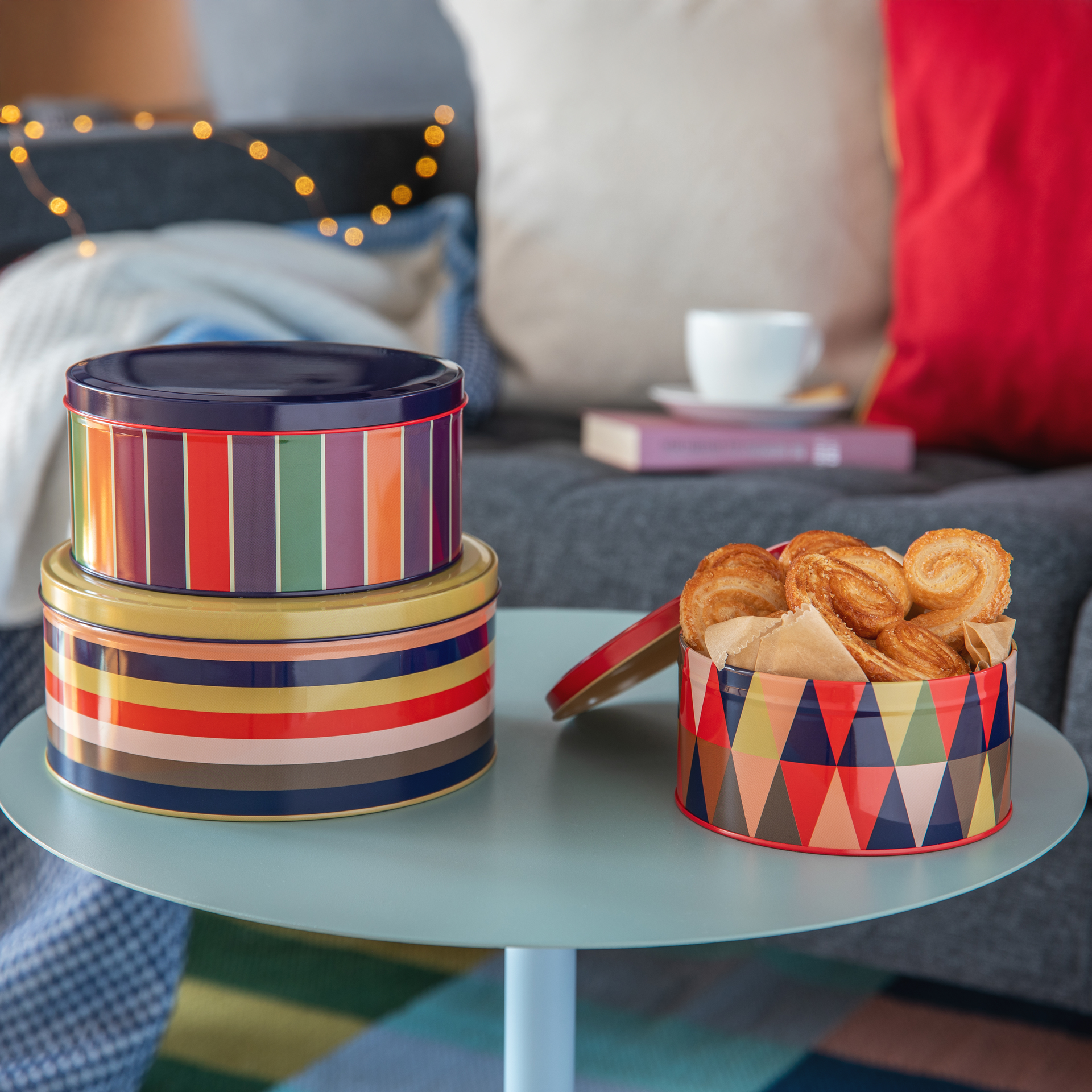 Blechdose Stck., verschiedene Grössen