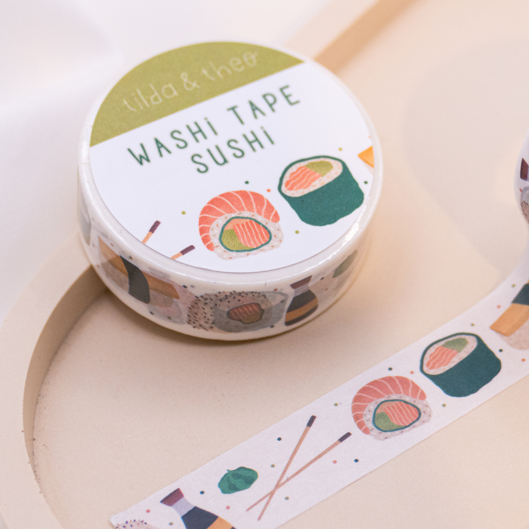 Washi Tape Sushi / Nigiri
