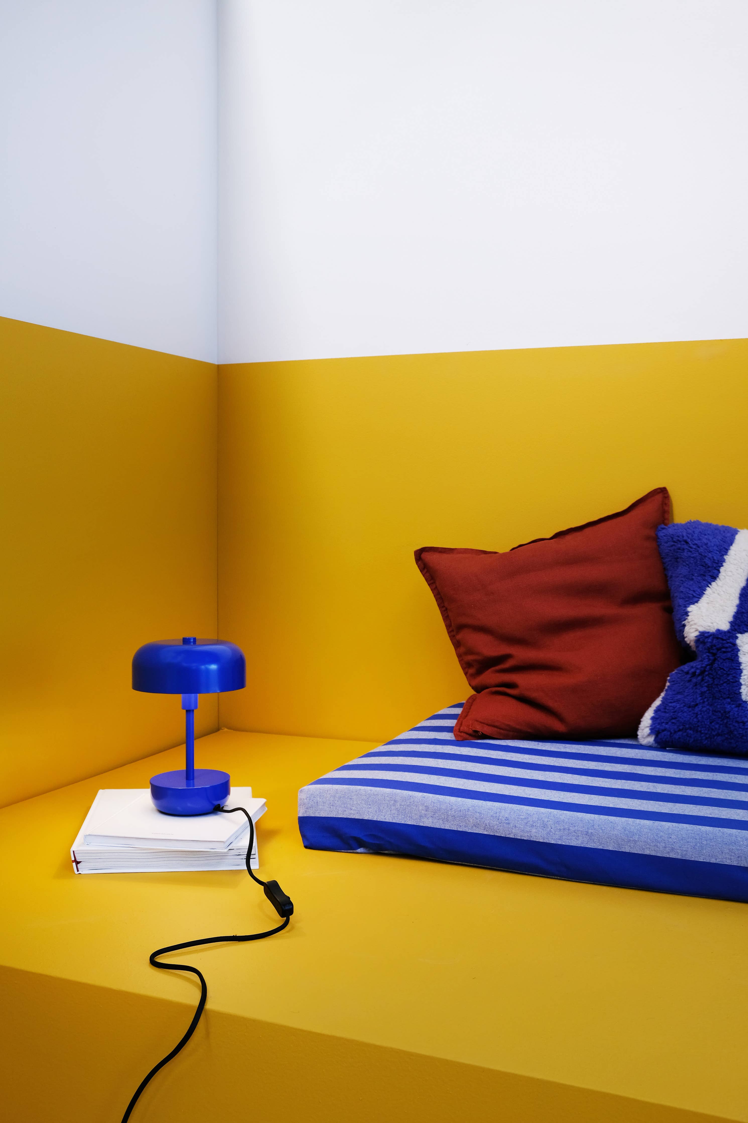 Haipot blaue Tischlampe