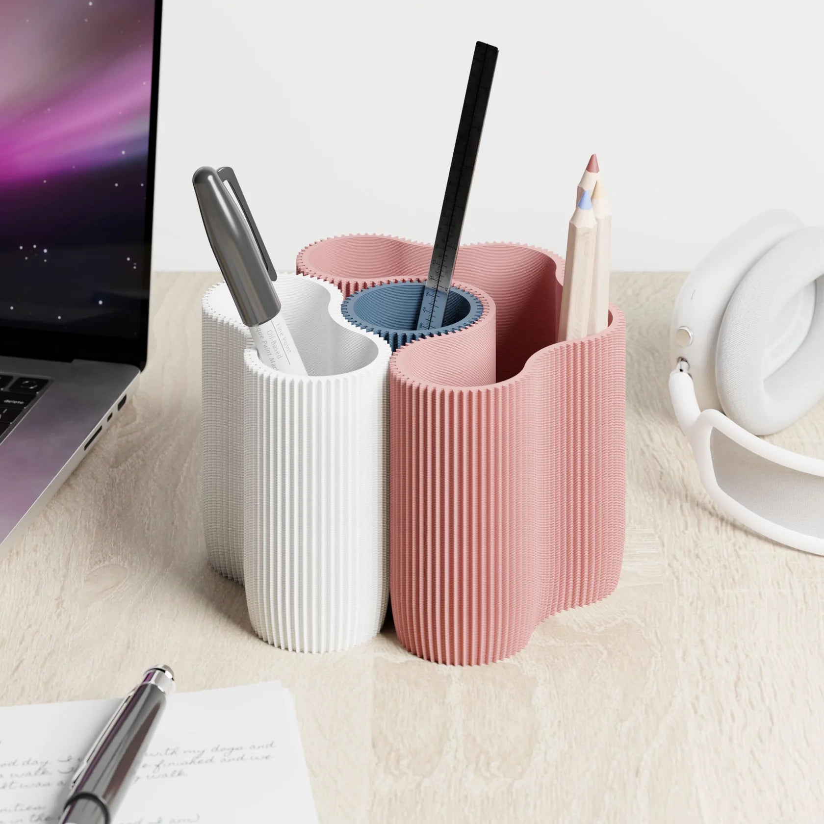 3D- Stiftehalter-Koralle, verschiedene Farben und Grössen