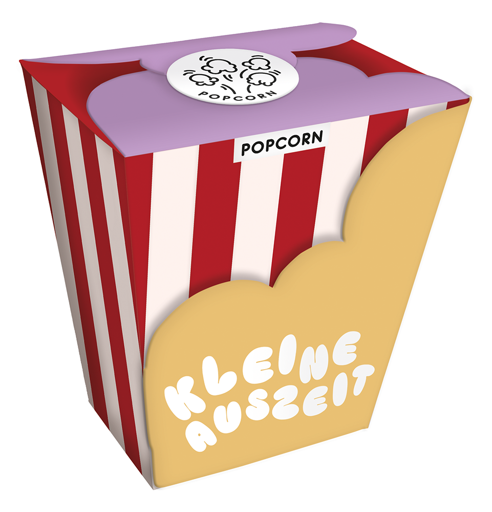 Popcorn, verschieden Verpackungen