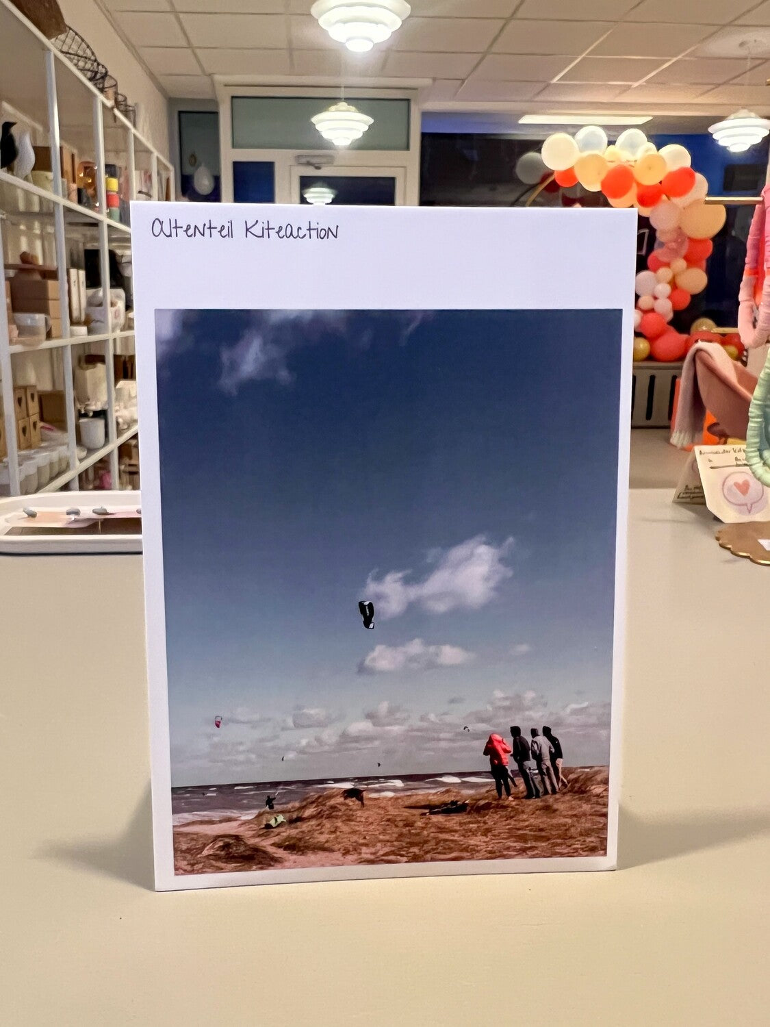 Postkarte "Altenteil Kiteaction"