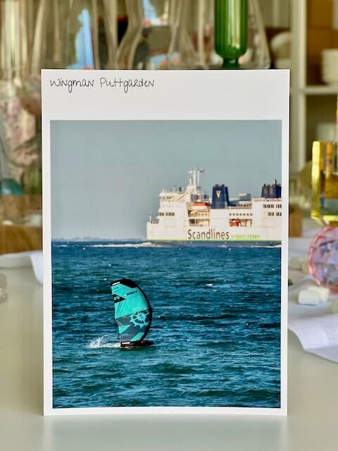 Postkarte "Wingman Puttgarden"