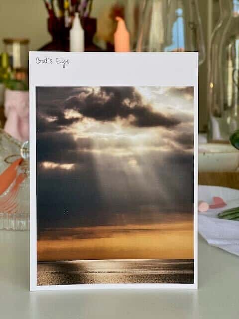 Postkarte "God´s Eye" Aufnahme Strukkamp