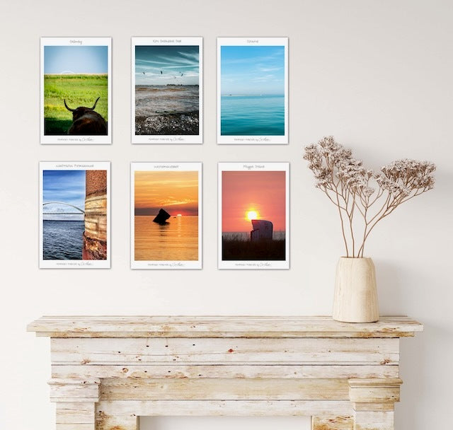 Poster Limited Edition "Fehmarn Forever" verschiedene Motive 20 x 30 cm