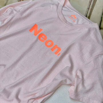 Shirt neon, Candy pink