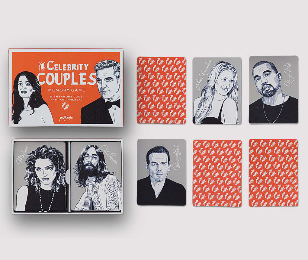 Memory Game, Celebrity Couples