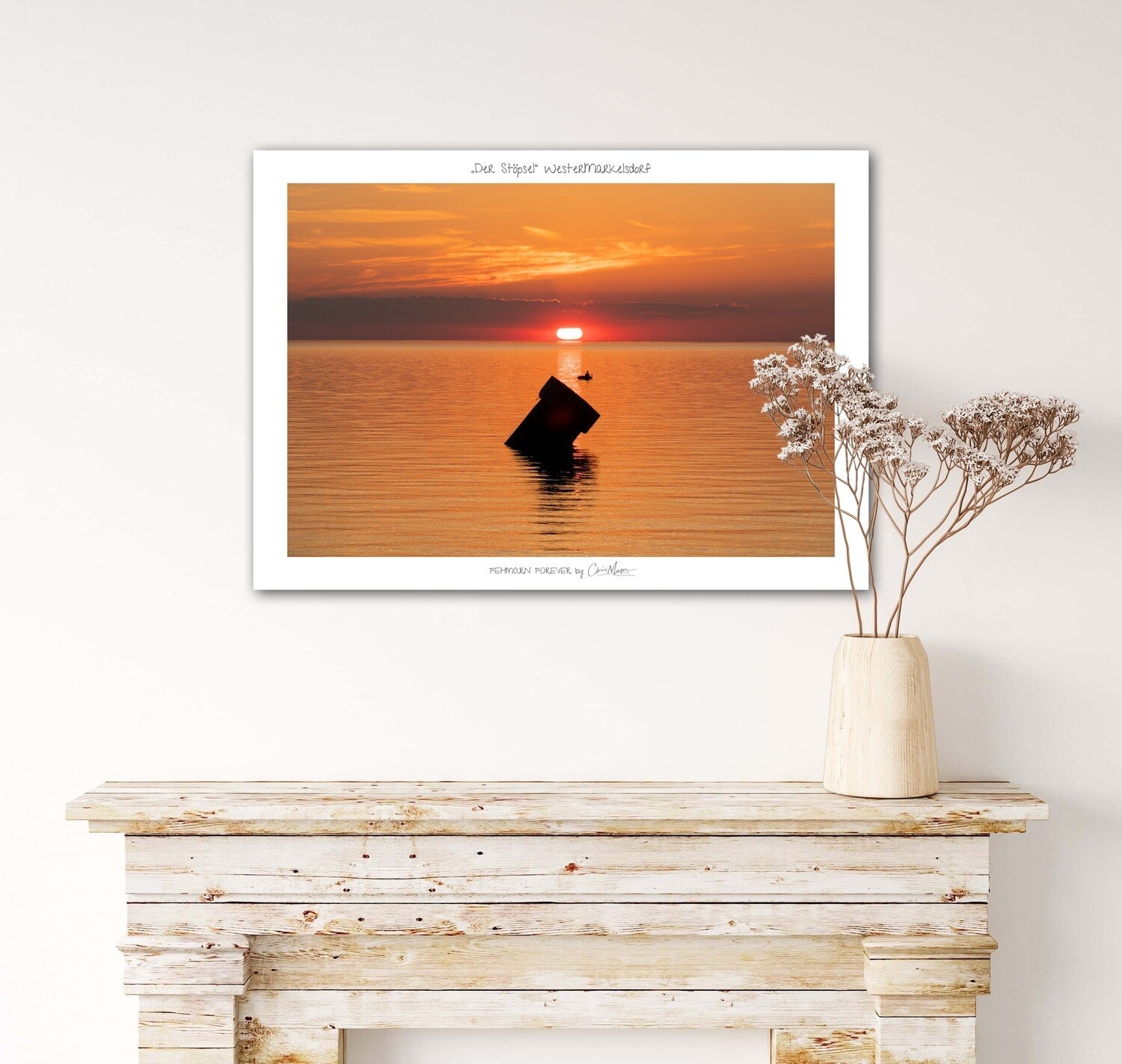 Poster Westermarkelsdorf Querformat 80 x 60 cm