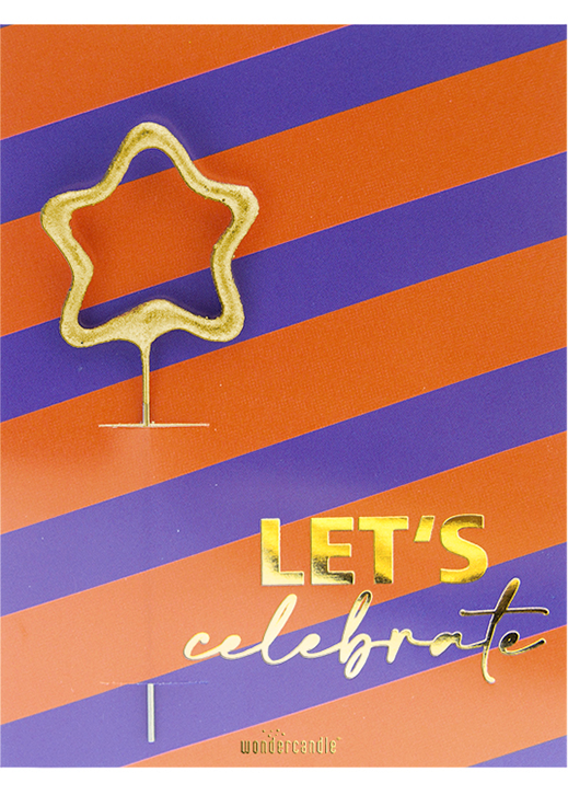 wondercandle, Stern "Let's celebrate"