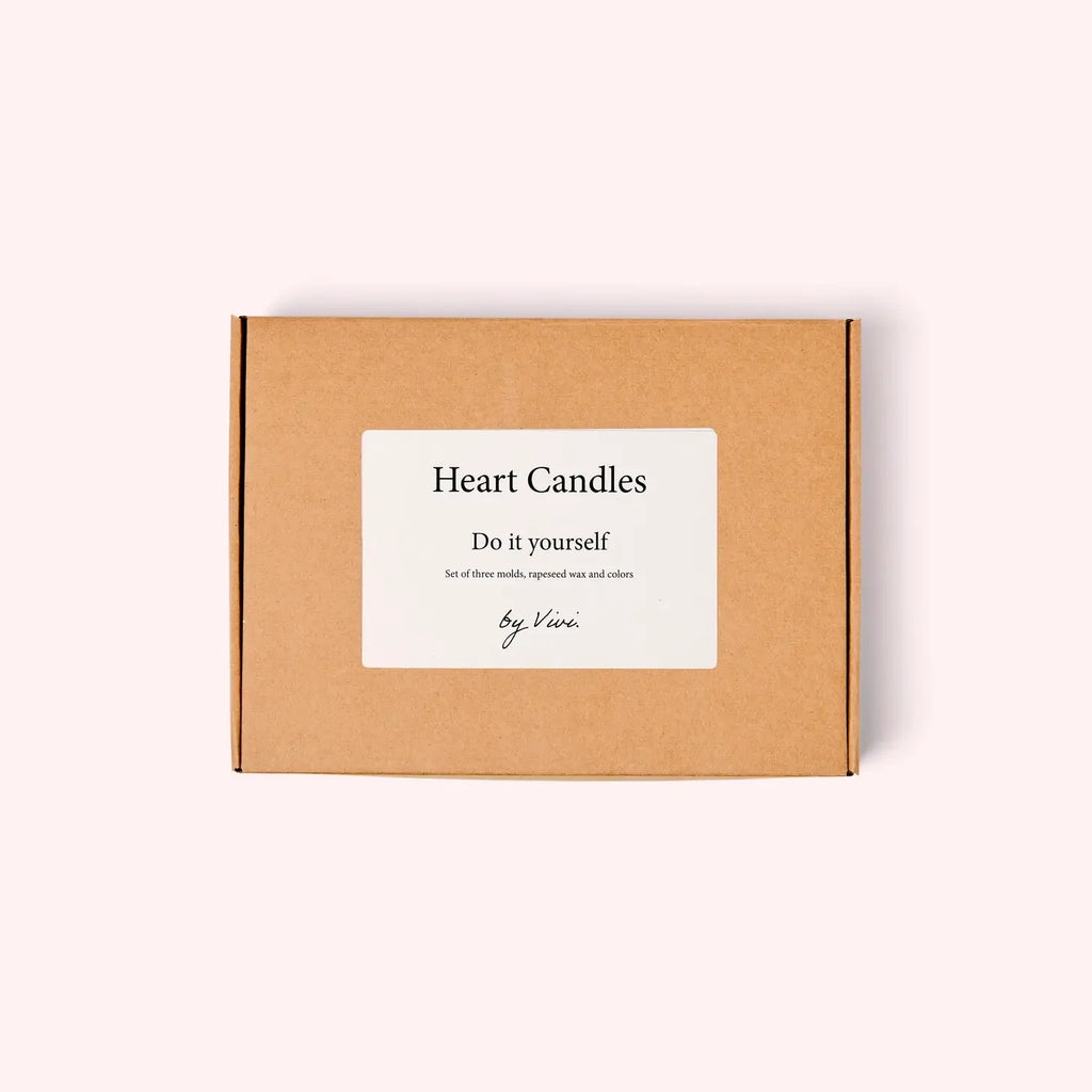 DIY Box Heart Candles - Candle making kit