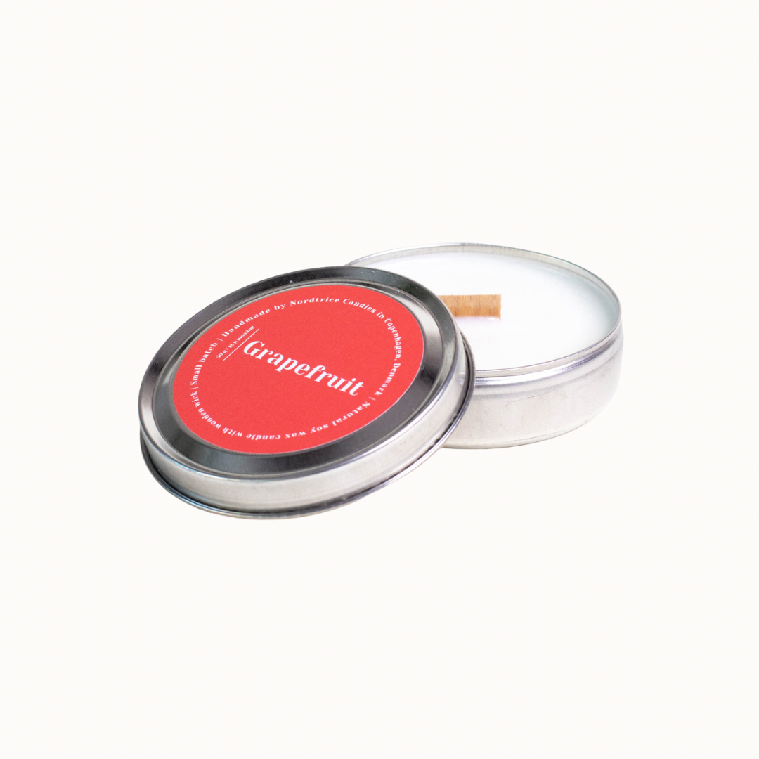 Duftkerze aus Sojawachs M, Grapefruit 50 g