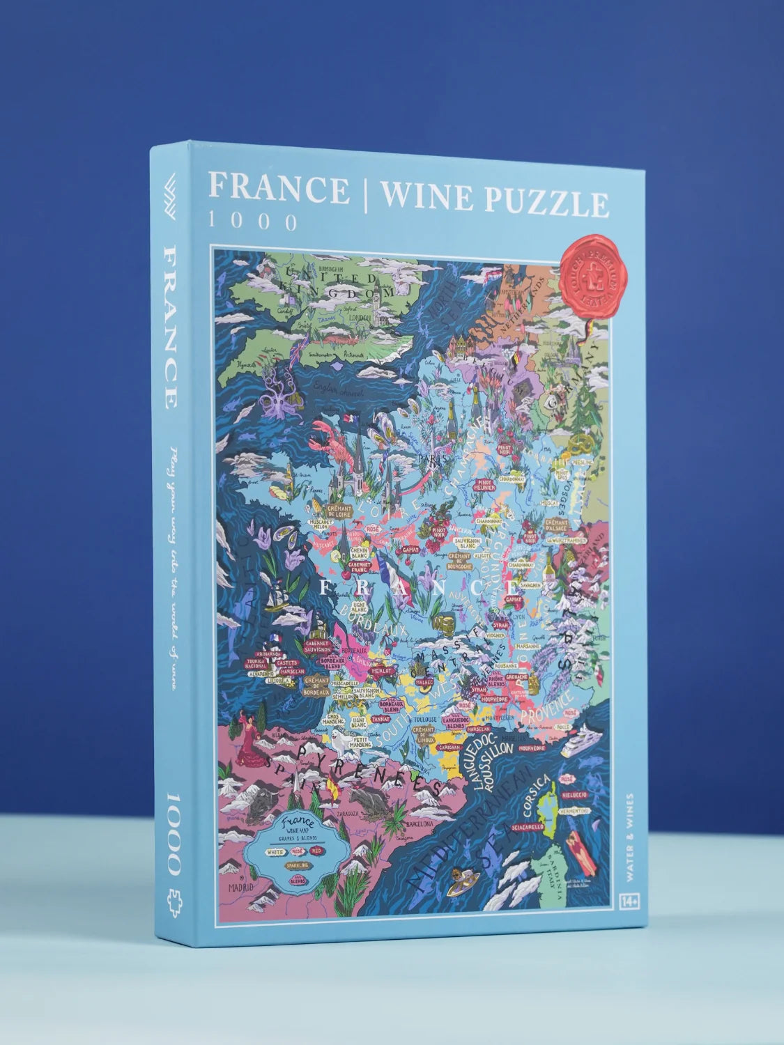 Wein Puzzle, verschieden