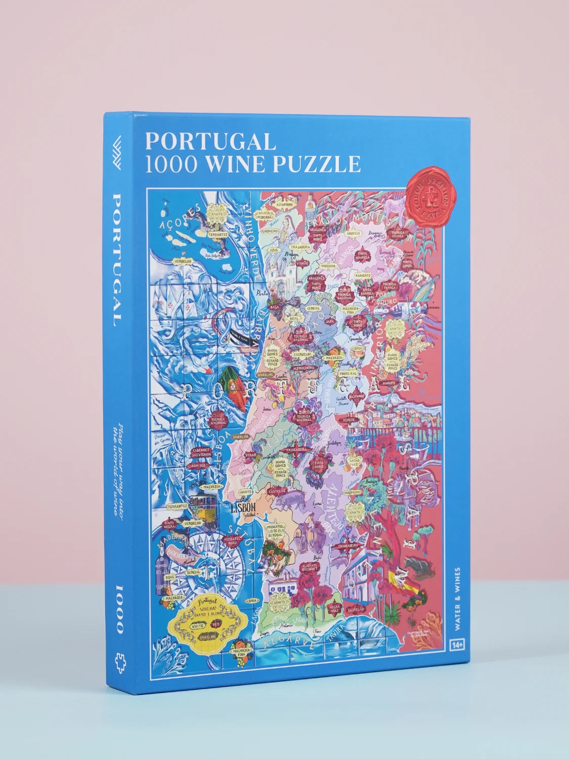 Wein Puzzle, verschieden