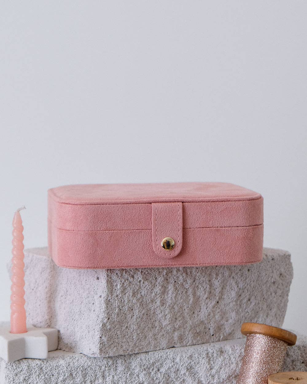 Schmuckkästchen Samt, rechteckig, verschiedene Farben