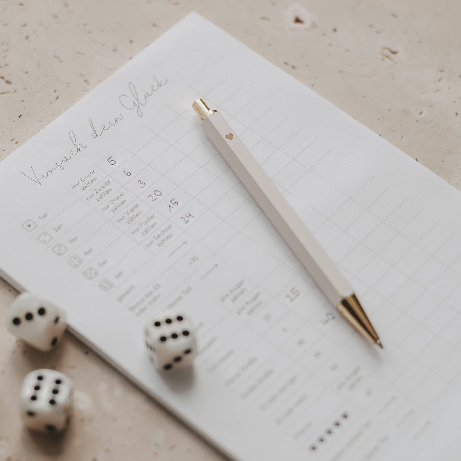 Kugelschreiber Creme