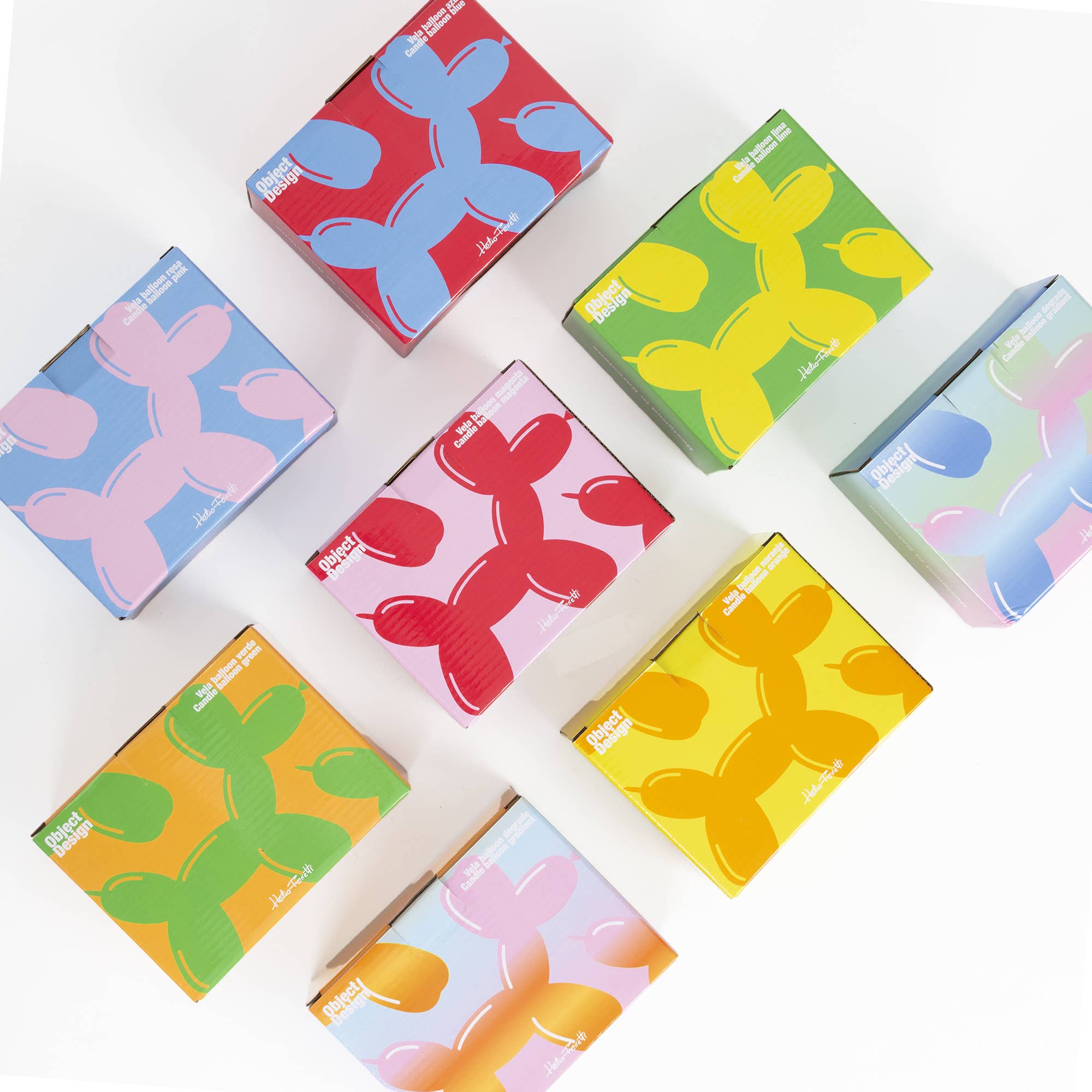 Ballonhund, LImette handgemalt