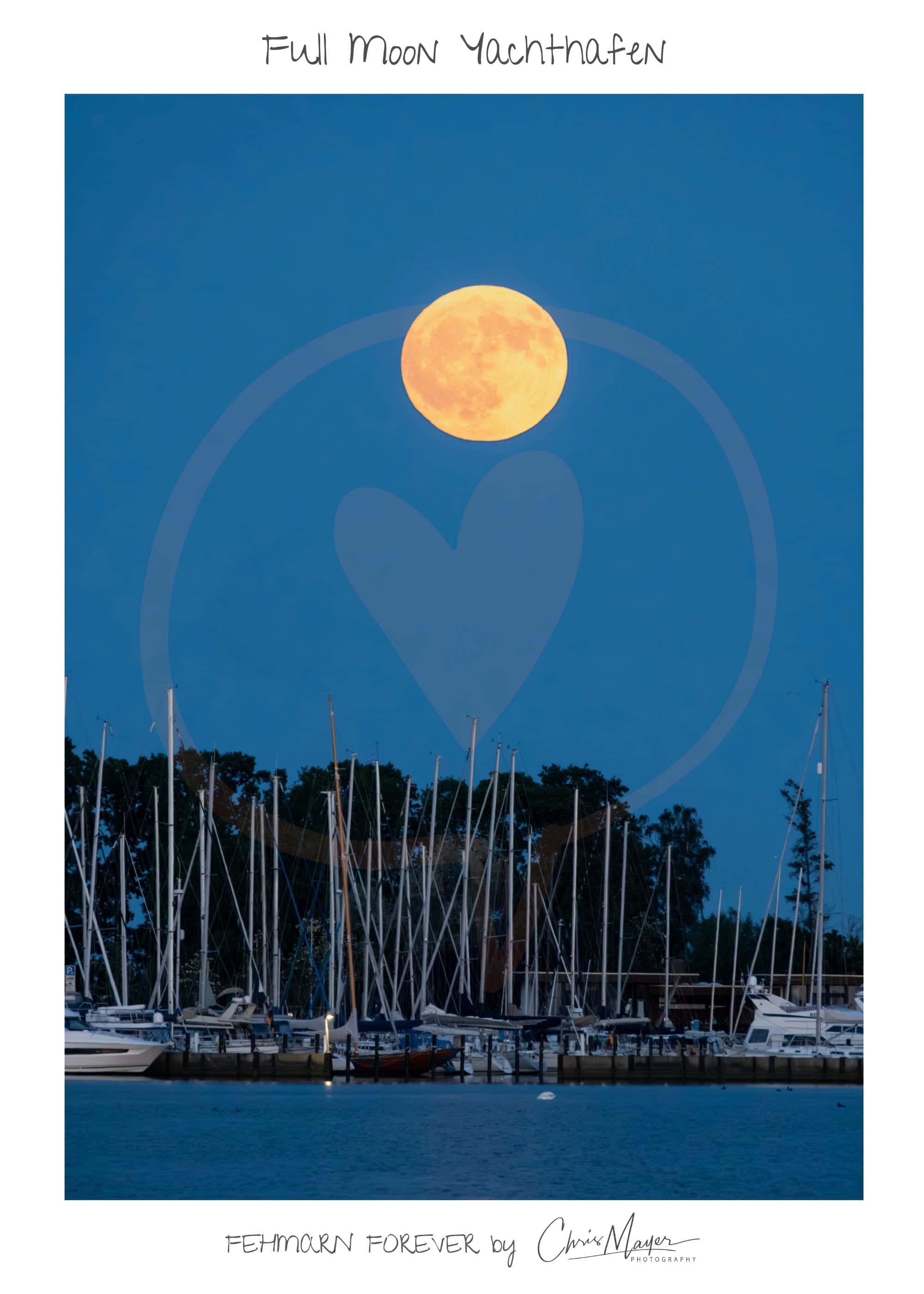 Poster Limited Edition "Fehmarn Forever", verschiedene Motiven, 50 x 70 cm Hochformat
