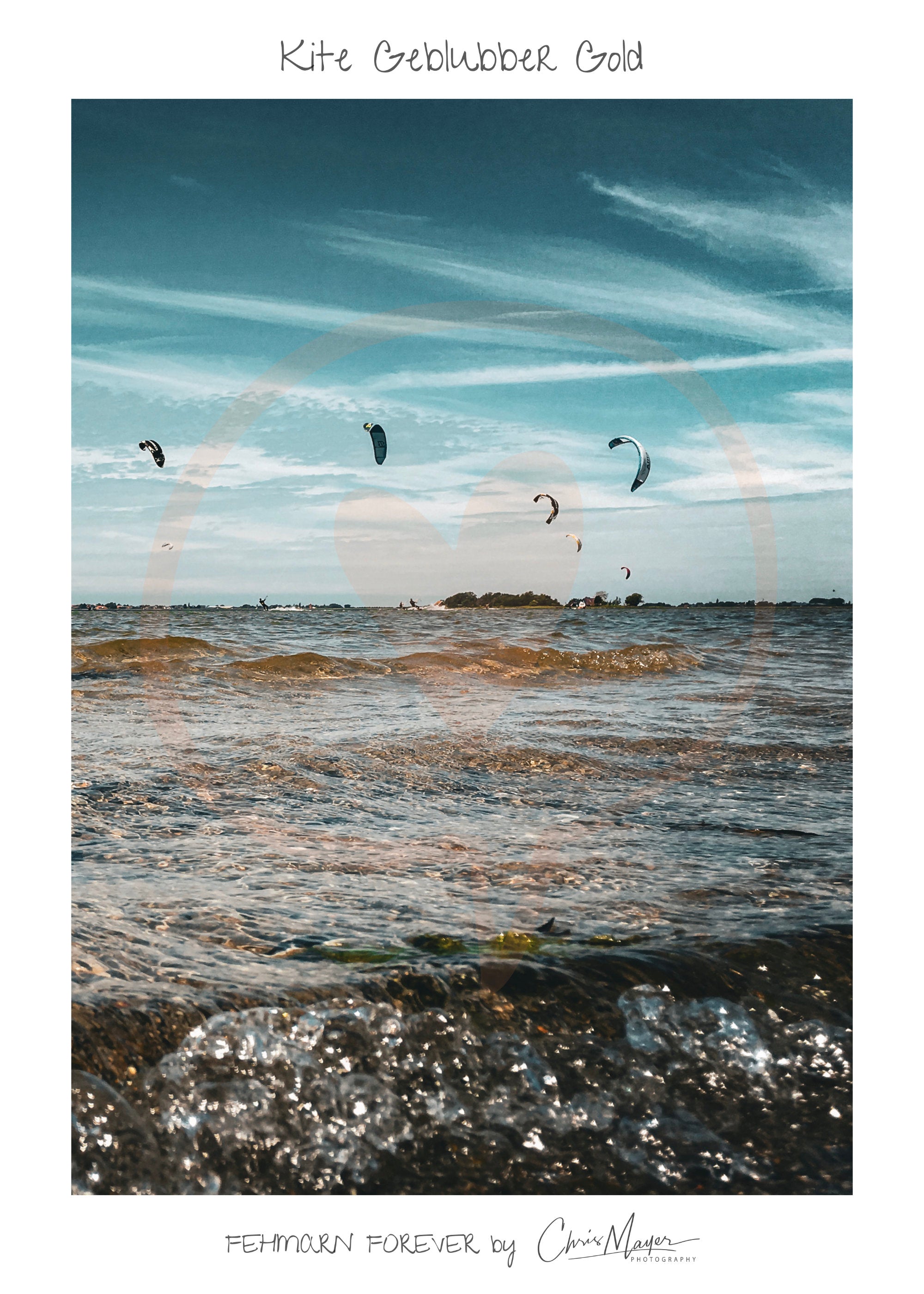 Poster Limited Edition "Fehmarn Forever", verschiedene Motiven, 50 x 70 cm Hochformat