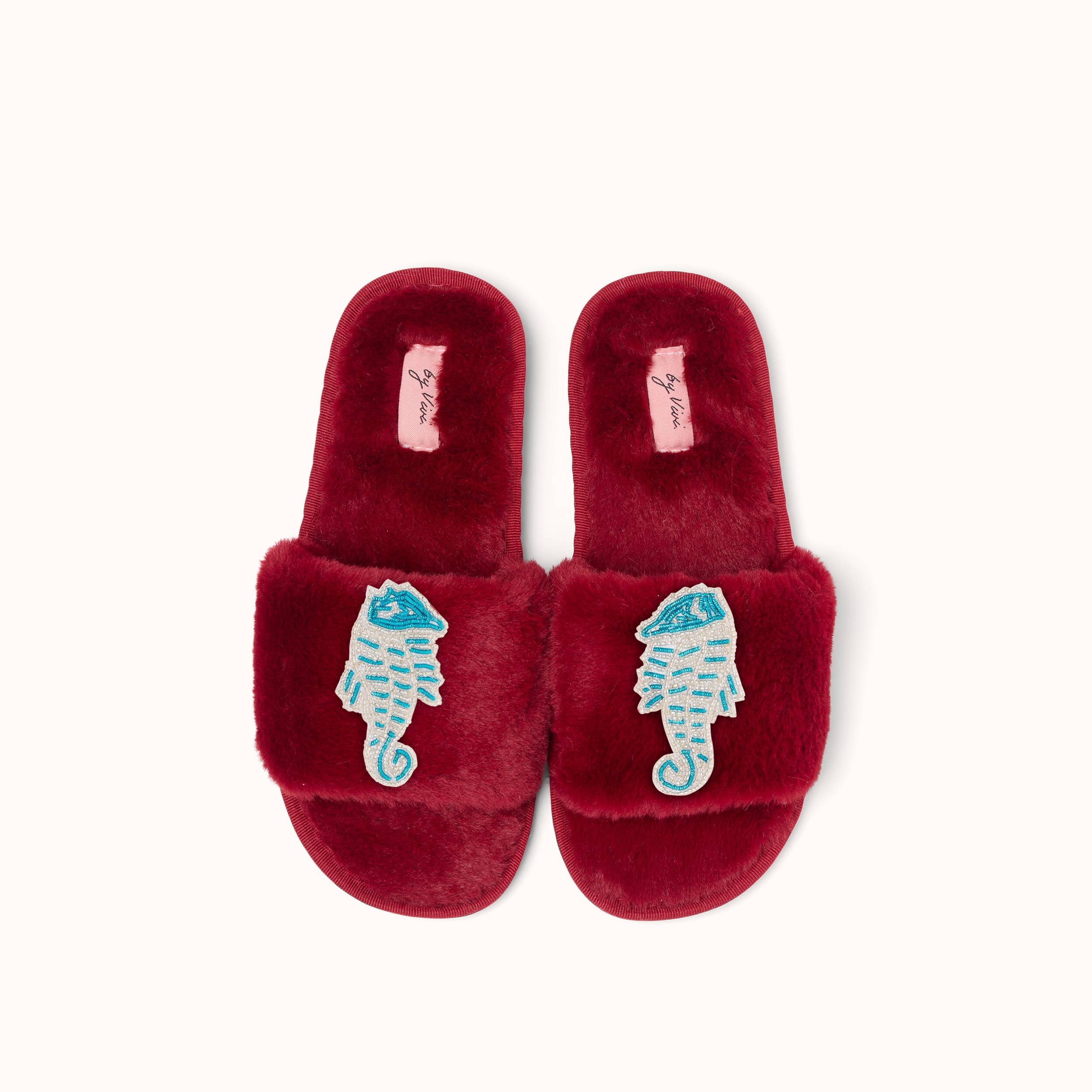 Brosche Seepferdchen