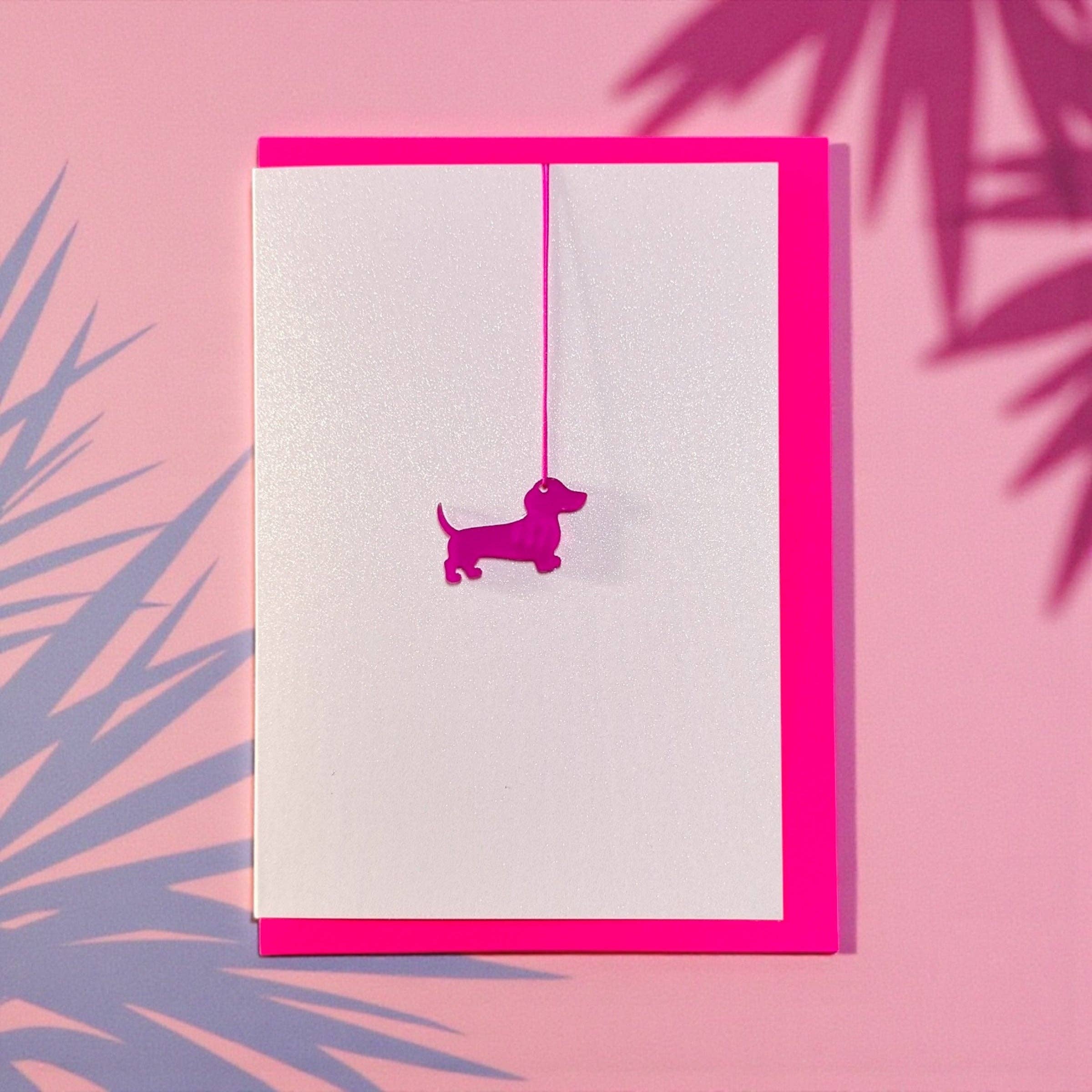 Häng mich glücklich * Kleiner Wiener neonpink