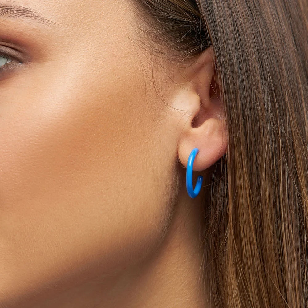 Creolen, Color Hoops Medium Paar