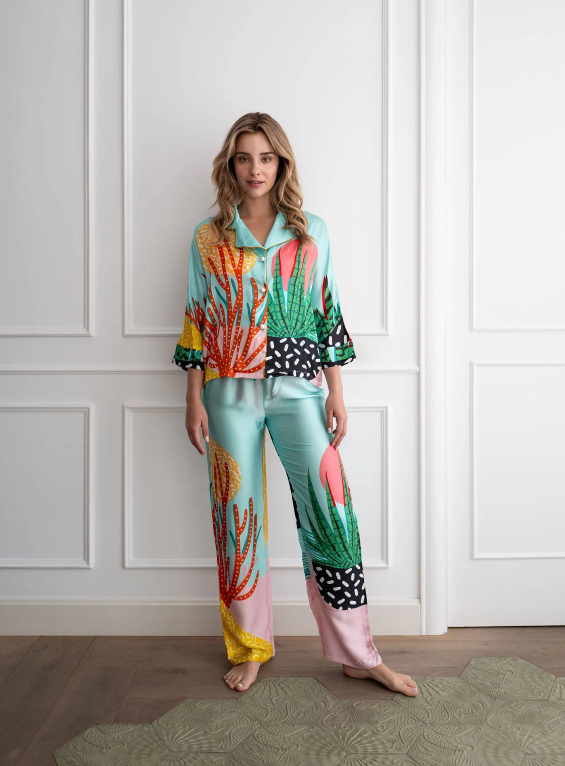 Daypyjama Bluse under the Sea,  verschiedene Grössen