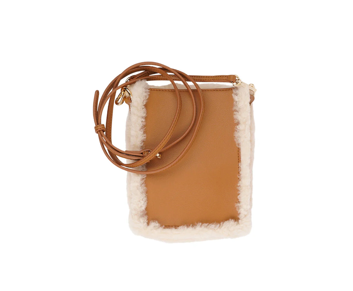 Umhängetasche aus Lammfell